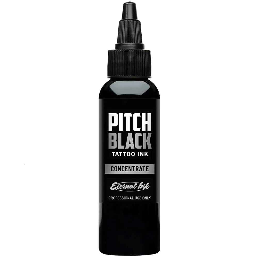 Pitch Black Concentrate — Eternal Tattoo Ink - 8oz