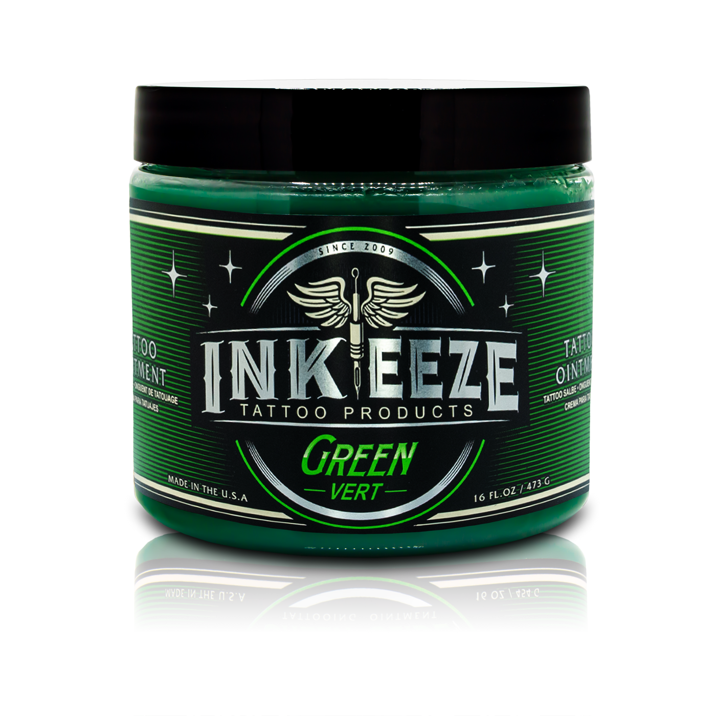 INKEEZE GREEN TATTOO OINTMENT – 16OZ