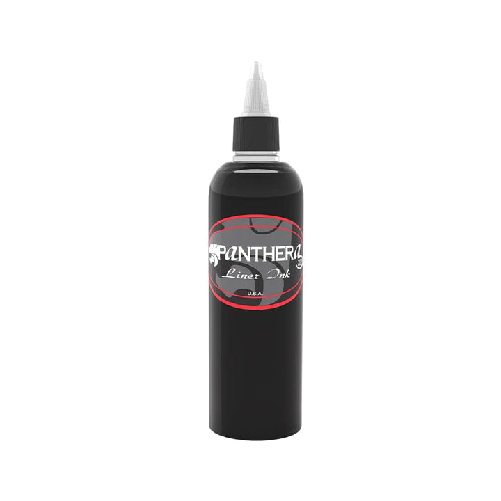 PANTHERA BLACK LINER TATTOO INK — 5OZ BOTTLE