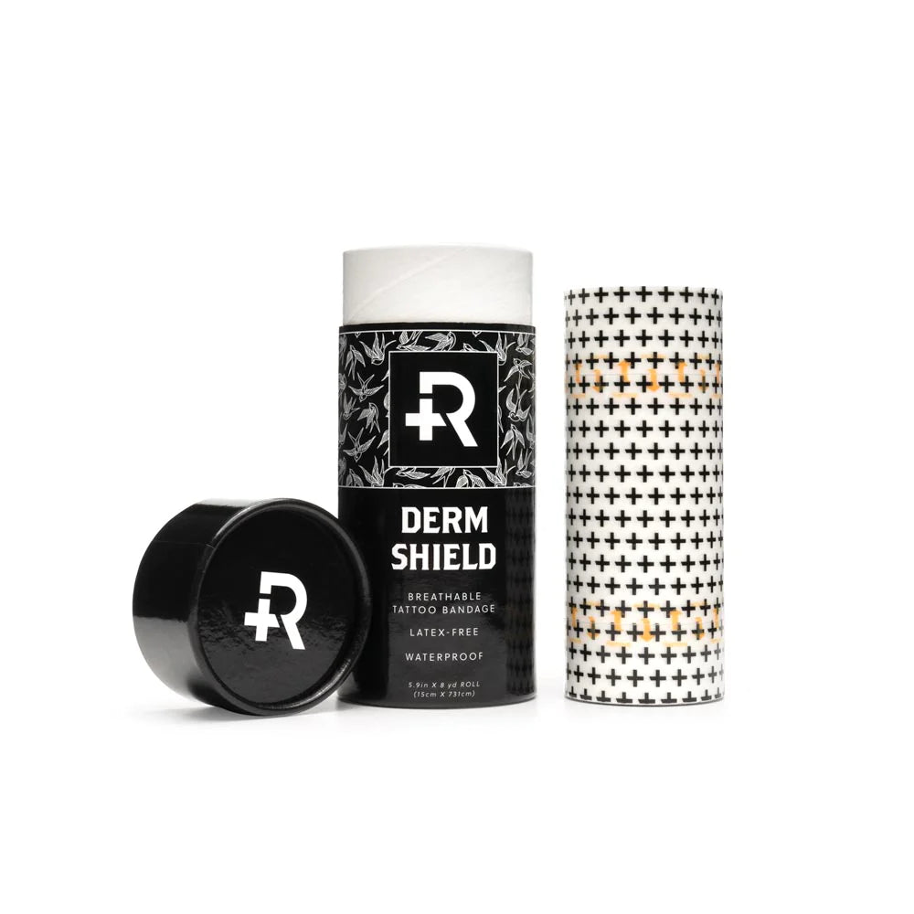 RECOVERY DERM SHIELD – TATTOO ADHESIVE FILM – 7.9" X 8YD ROLL