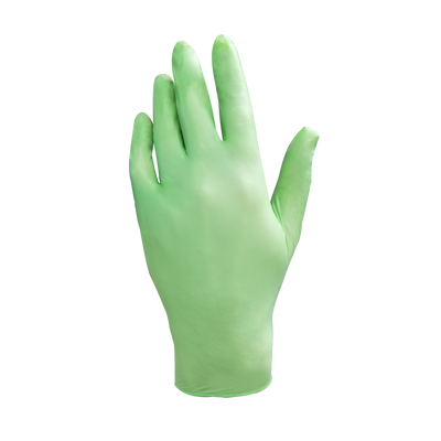 Adenna Peridot 3.5 mil Chloroprene Powder Free Exam Grade Lime Green Gloves (100/box - 10 boxes/case)