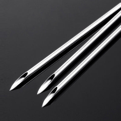 Leopard 18g Sterilized 2'' Piercing Needles - Box of 100