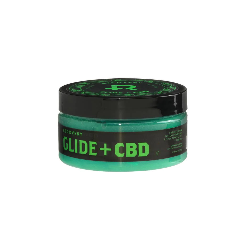 Recovery Tattoo CBD GLIDE - 6oz Jar